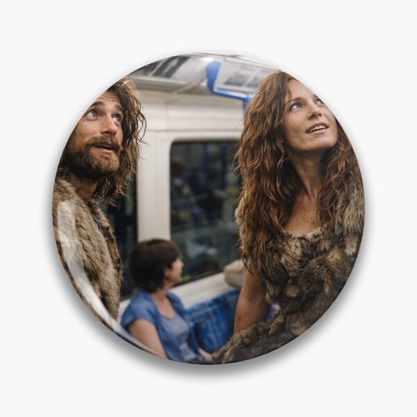 Item preview, Prehistoric Travelers on Modern Subway designed and sold by SkirtOnTheMoon.