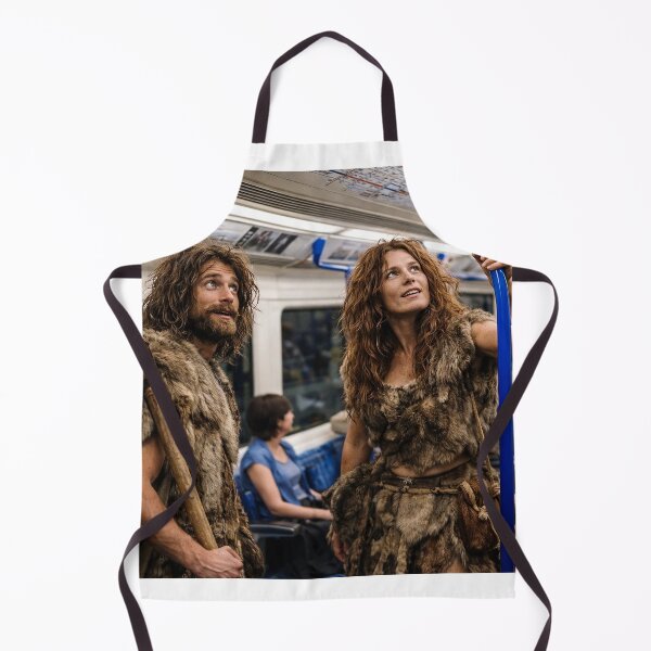 Item preview, Prehistoric Travelers on Modern Subway designed and sold by SkirtOnTheMoon.