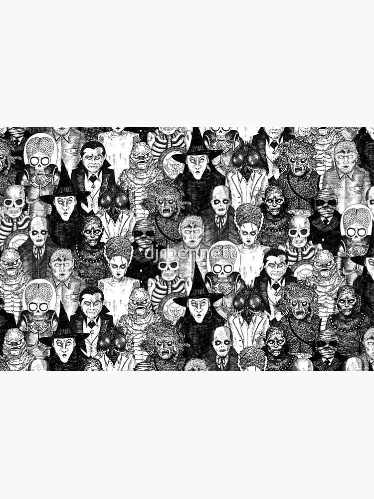 Horror Monsters by djrbennett