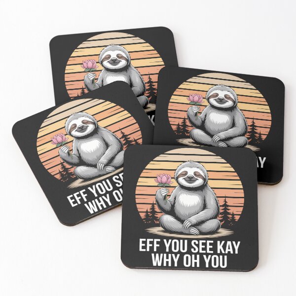 Item preview, Funny Sloth Lovers Yoga designed and sold by pisliturabcons.