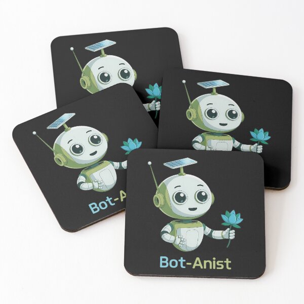 Item preview, Bot-Anist Solarpunk Robot Earth Day Green Future Pun designed and sold by IdunayaStore.