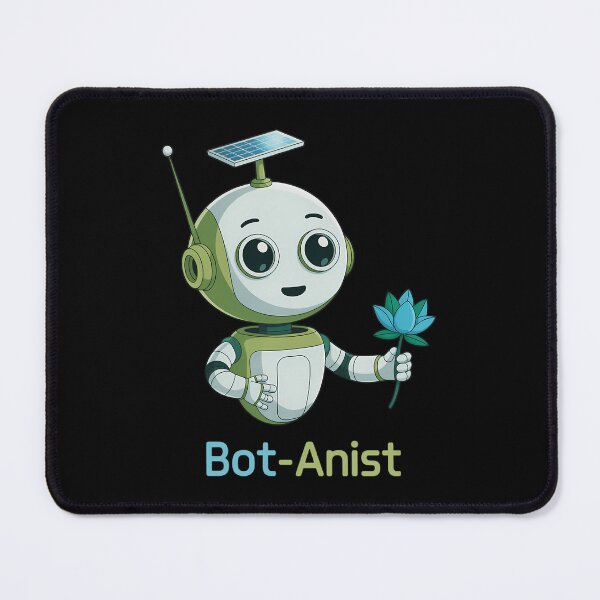 Item preview, Bot-Anist Solarpunk Robot Earth Day Green Future Pun designed and sold by IdunayaStore.