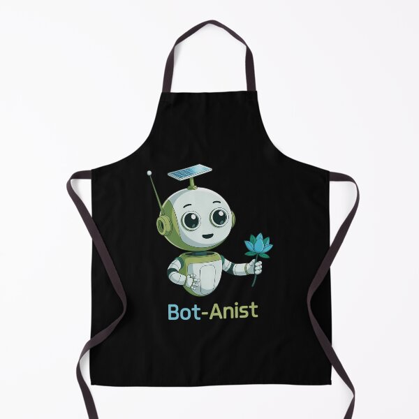 Item preview, Bot-Anist Solarpunk Robot Earth Day Green Future Pun designed and sold by IdunayaStore.