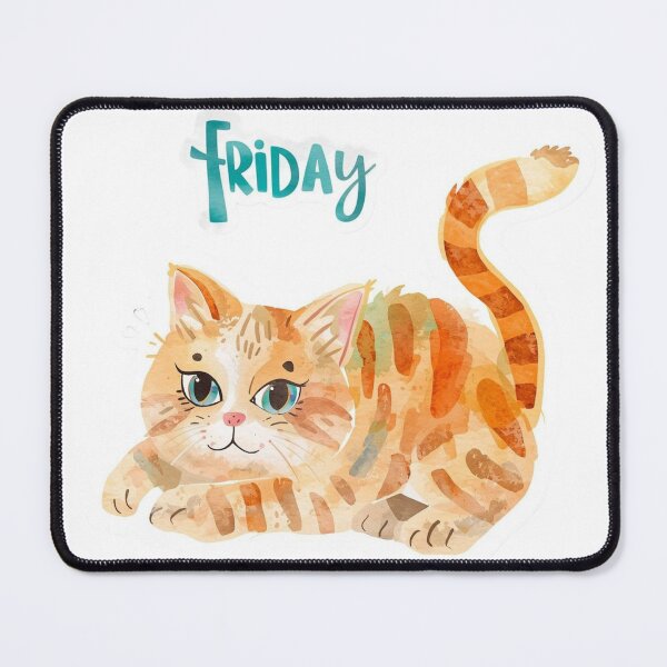 Item preview, Friday Cat designed and sold by PamLeeDesign.