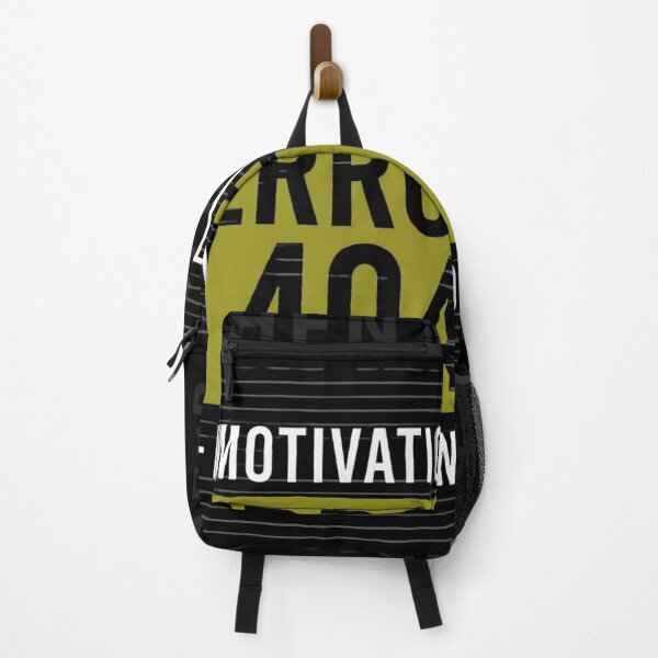 Item preview, Error 404 Motivation Not Found Minimalist Typography designed and sold by Artful Expression .