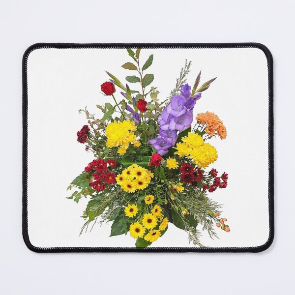 Item preview, Vibrant Floral Bouquet Mums Gladiolus Roses Shapes Mania designed and sold by Shapes-Mania.