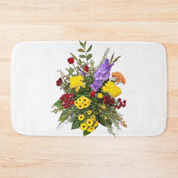Item preview, Vibrant Floral Bouquet Mums Gladiolus Roses Shapes Mania designed and sold by Shapes-Mania.