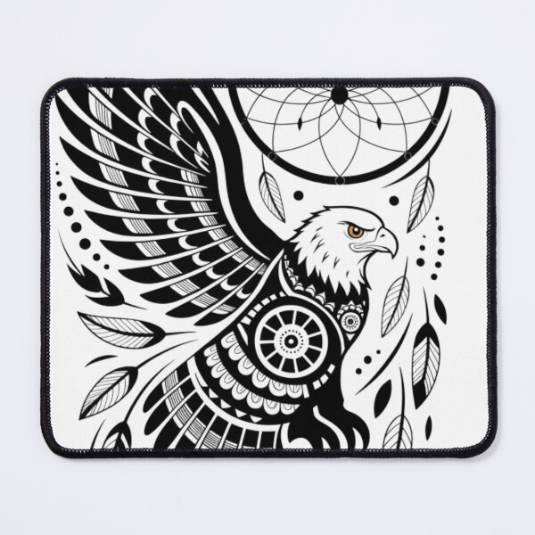 Item preview, Mystical Tribal Eagle Dreamcatcher Spirit designed and sold by Ossvio.