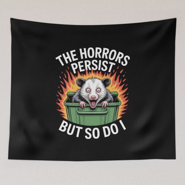 Item preview, Funny Possum Meme Trash designed and sold by pisliturabcons.