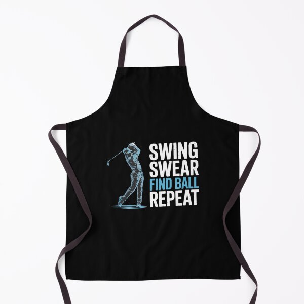 Item preview, Swing, Swear, Find - Golf cart golfer - Mens golfing designed and sold by EllenJast.