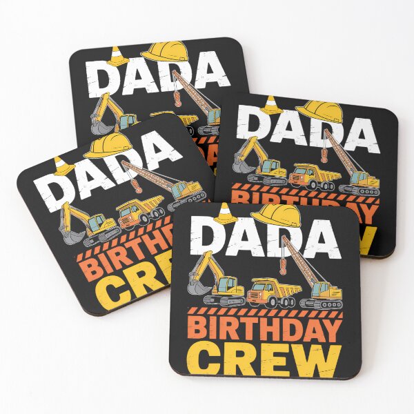 Item preview, Dada Birthday Crew Construction Excavator Family designed and sold by pisliturabcons.