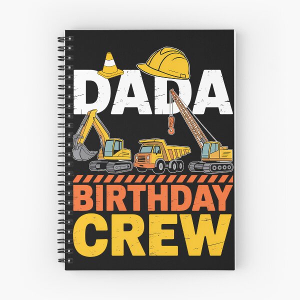 Artikelvorschau, Dada Geburtstags-Crew Bau Bagger Familie entworfen und verkauft von pisliturabcons.