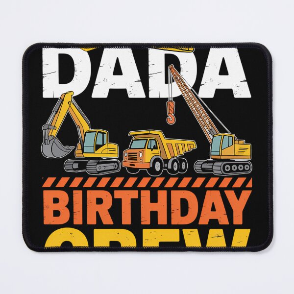 Item preview, Dada Birthday Crew Construction Excavator Family designed and sold by pisliturabcons.