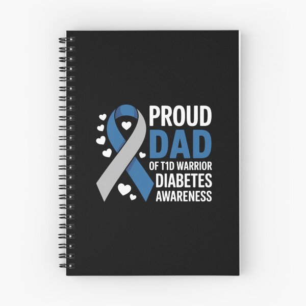 Item preview, T1D Proud Dad Diabetes Awareness Type 1 designed and sold by EllenJast.