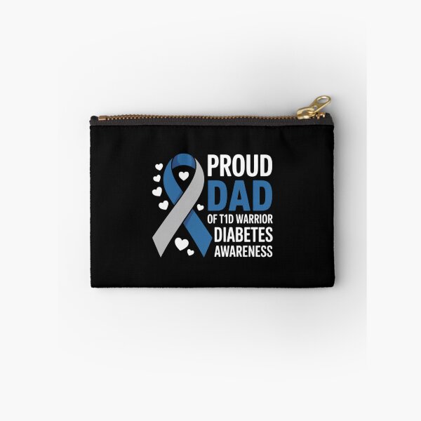 Item preview, T1D Proud Dad Diabetes Awareness Type 1 designed and sold by EllenJast.