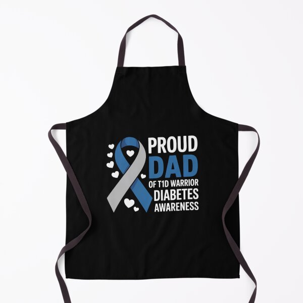 Item preview, T1D Proud Dad Diabetes Awareness Type 1 designed and sold by EllenJast.