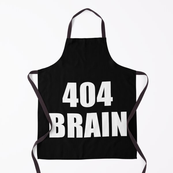 Item preview, 404 Brain Minimalist Outline Typography designed and sold by deluxus.