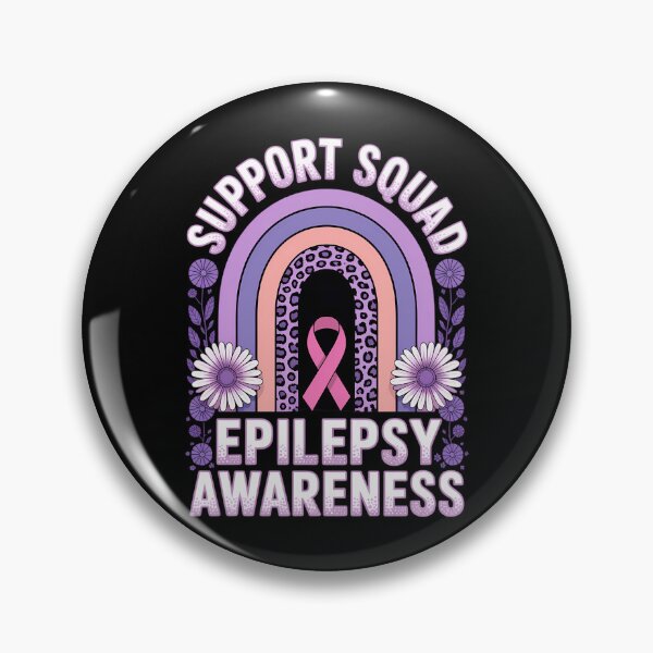 Item preview, Support Squad Purple Ribbon Epilepsy Awareness Month designed and sold by EllenJast.