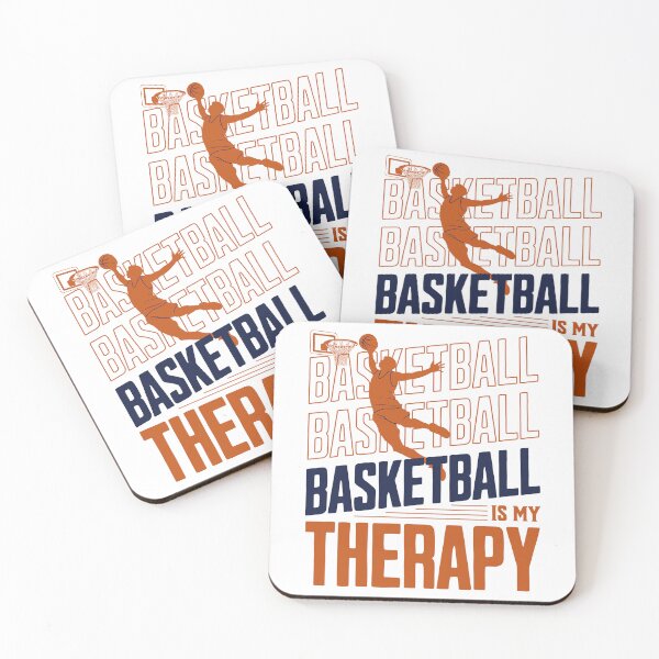 Item preview, Basketball Is My Therapy Retro Dunk Silhouette Graphic designed and sold by Abaseen.