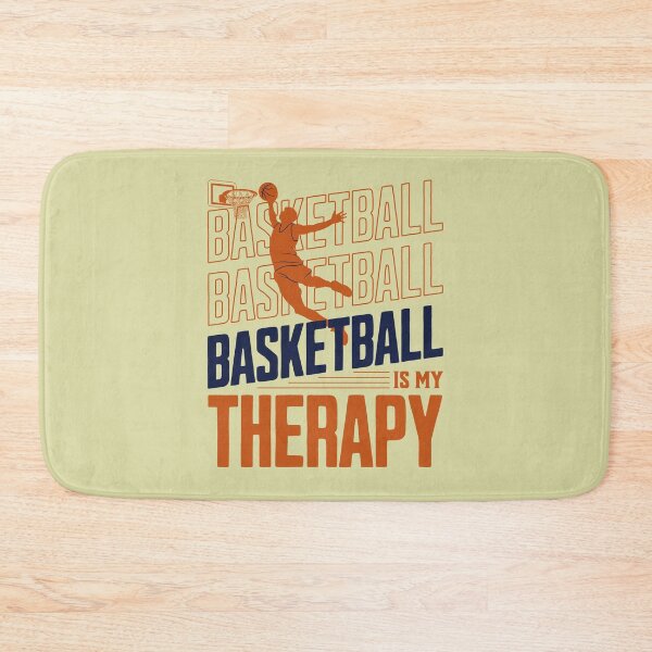 Item preview, Basketball Is My Therapy Retro Dunk Silhouette Graphic designed and sold by Abaseen.