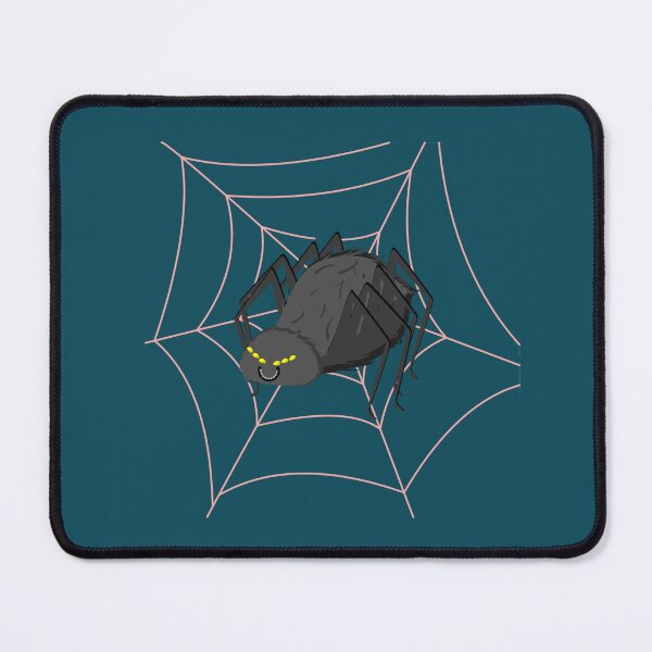 Item preview, Fuzzy Black Spider Cobweb Home designed and sold by XyloXanthe.