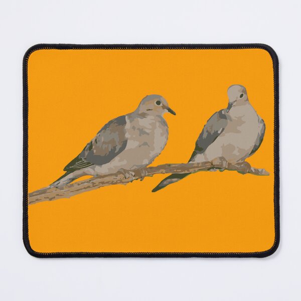 Item preview, Mourning dove illustration designed and sold by Corner-Distro.