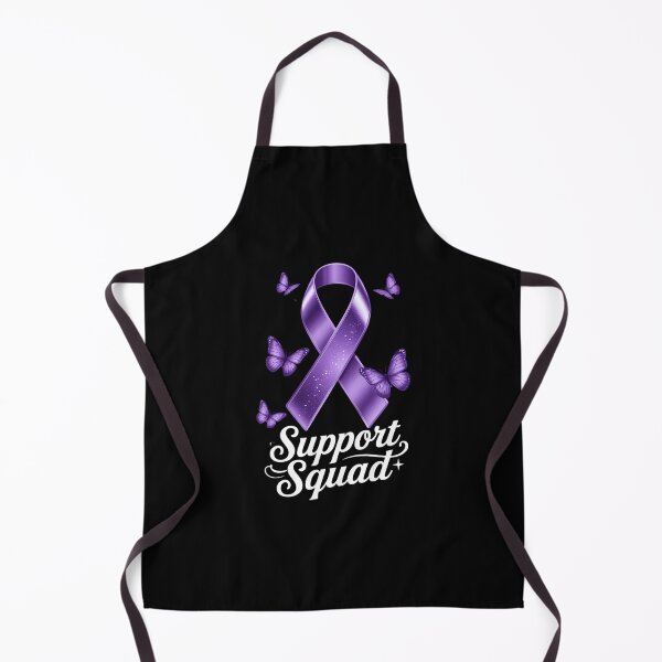 Item preview, Support Squad Purple Ribbon Butterfly Pancreatic Cancer designed and sold by EllenJast.