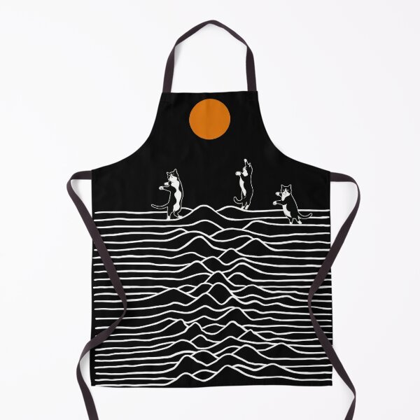 Item preview, Three Cats Joy Division Minimalist Art Orange Sun Funny Cat designed and sold by Bongocomic.