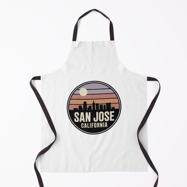 Item preview, San Jose California: Purple Sunset Skyline Badge designed and sold by CircinusStore.