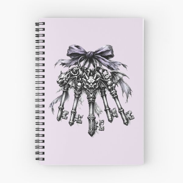 Item preview, The Keeper’s Vow | Gothic Skeleton Keys with Lavender Silk Ribbon designed and sold by Studio77-Gothic.
