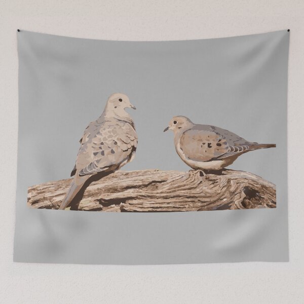 Item preview, Mourning dove illustration 2 designed and sold by Corner-Distro.
