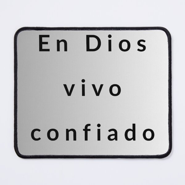 Item preview, I live trusting in God. Psalm 4:8 designed and sold by CeciReynaga.