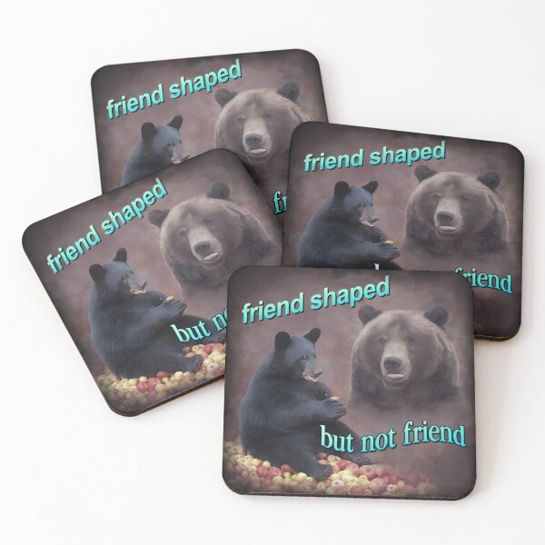 Item preview, Bears Friend Shaped But Not Friend designed and sold by Fzenata.