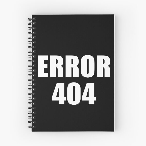 Item preview, Error 404 Minimalist Outline Typography Design designed and sold by deluxus.