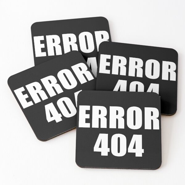 Item preview, Error 404 Minimalist Outline Typography Design designed and sold by deluxus.