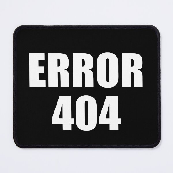 Item preview, Error 404 Minimalist Outline Typography Design designed and sold by deluxus.