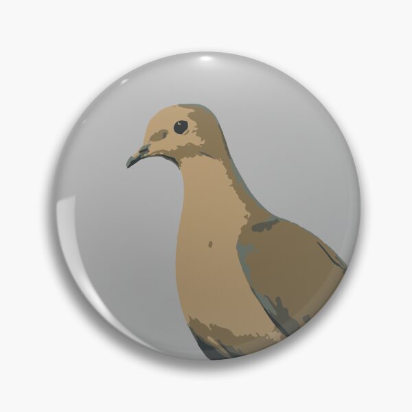 Item preview, Mourning Dove illustration 3 designed and sold by Corner-Distro.
