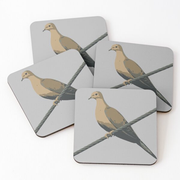 Item preview, Mourning Dove illustration 3 designed and sold by Corner-Distro.