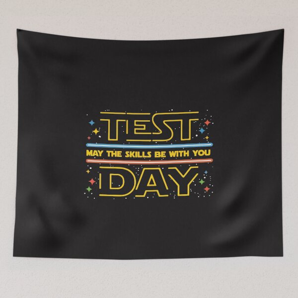 Item preview, Test Day Trust Your Skills Funny Exam Motivation Student Design designed and sold by kiralynstration.