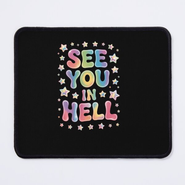 Item preview, See You In Hell Progress Pride Social LGBTQ designed and sold by EllenJast.