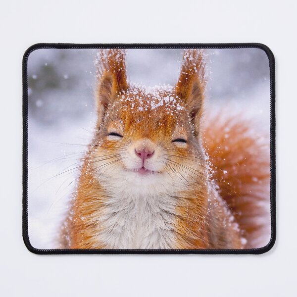 Item preview, Little squirrel in the snow designed and sold by LuluLeb.