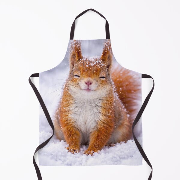 Item preview, Little squirrel in the snow designed and sold by LuluLeb.