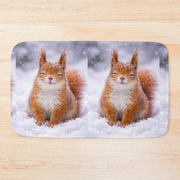 Item preview, Little squirrel in the snow designed and sold by LuluLeb.