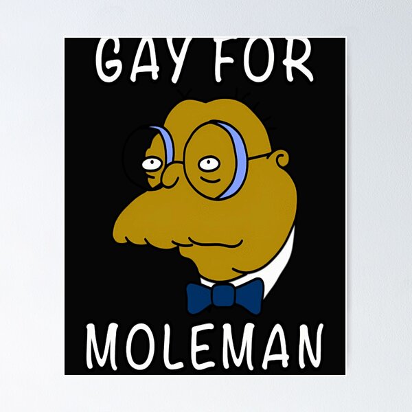 Item preview, Gay For Moleman designed and sold by Fzenata.