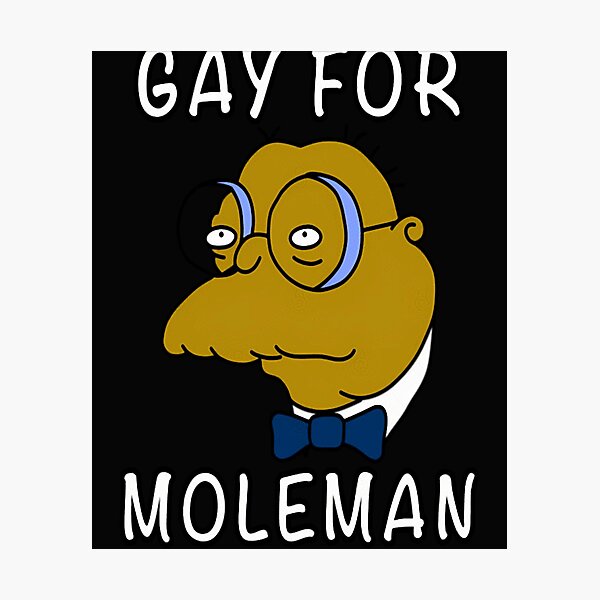 Item preview, Gay For Moleman designed and sold by Fzenata.