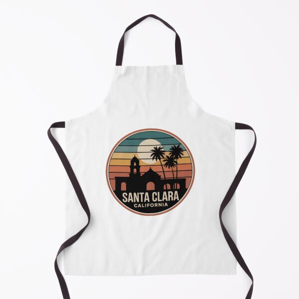 Item preview, Santa Clara California: Retro Mission Palm Sunset  designed and sold by CircinusStore.