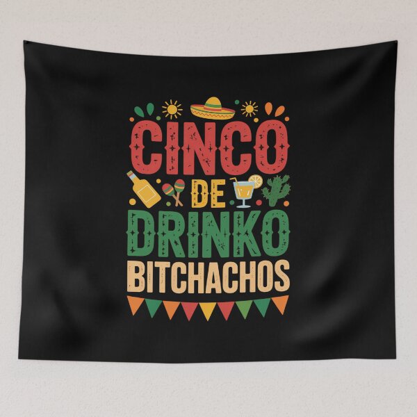 Item preview, Cinco De Drinko Drinking designed and sold by waislumekinwye.
