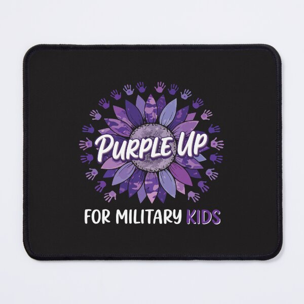 Item preview, Purple Up for Military Kids Month of the Military Child Support Design designed and sold by kiralynstration.