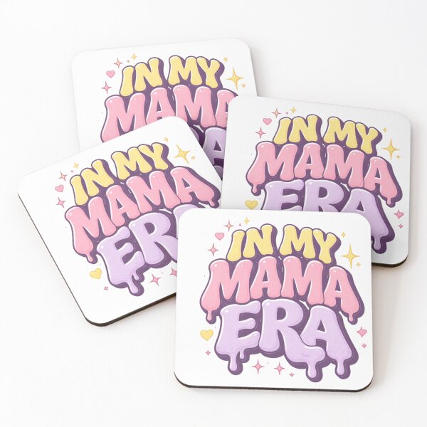 Item preview, In My Mama Era - Wavy Y2K Groovy Mother's Day Tee designed and sold by TeeVex.