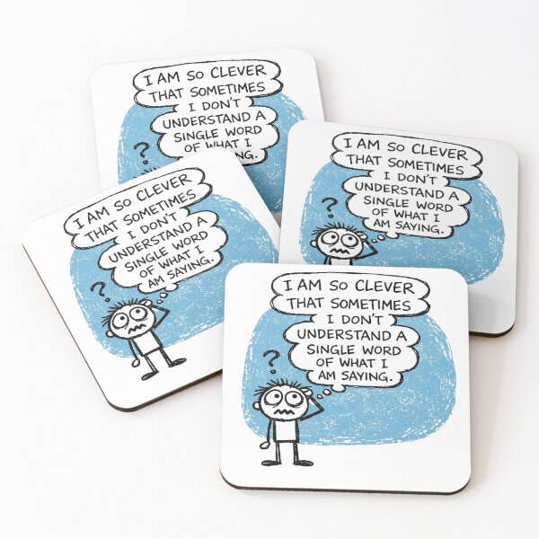 Item preview, Clever But Confused designed and sold by Jackson-Will.
